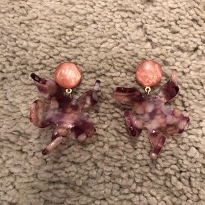 Acrylic Flower Earrings Lele lookalikes!